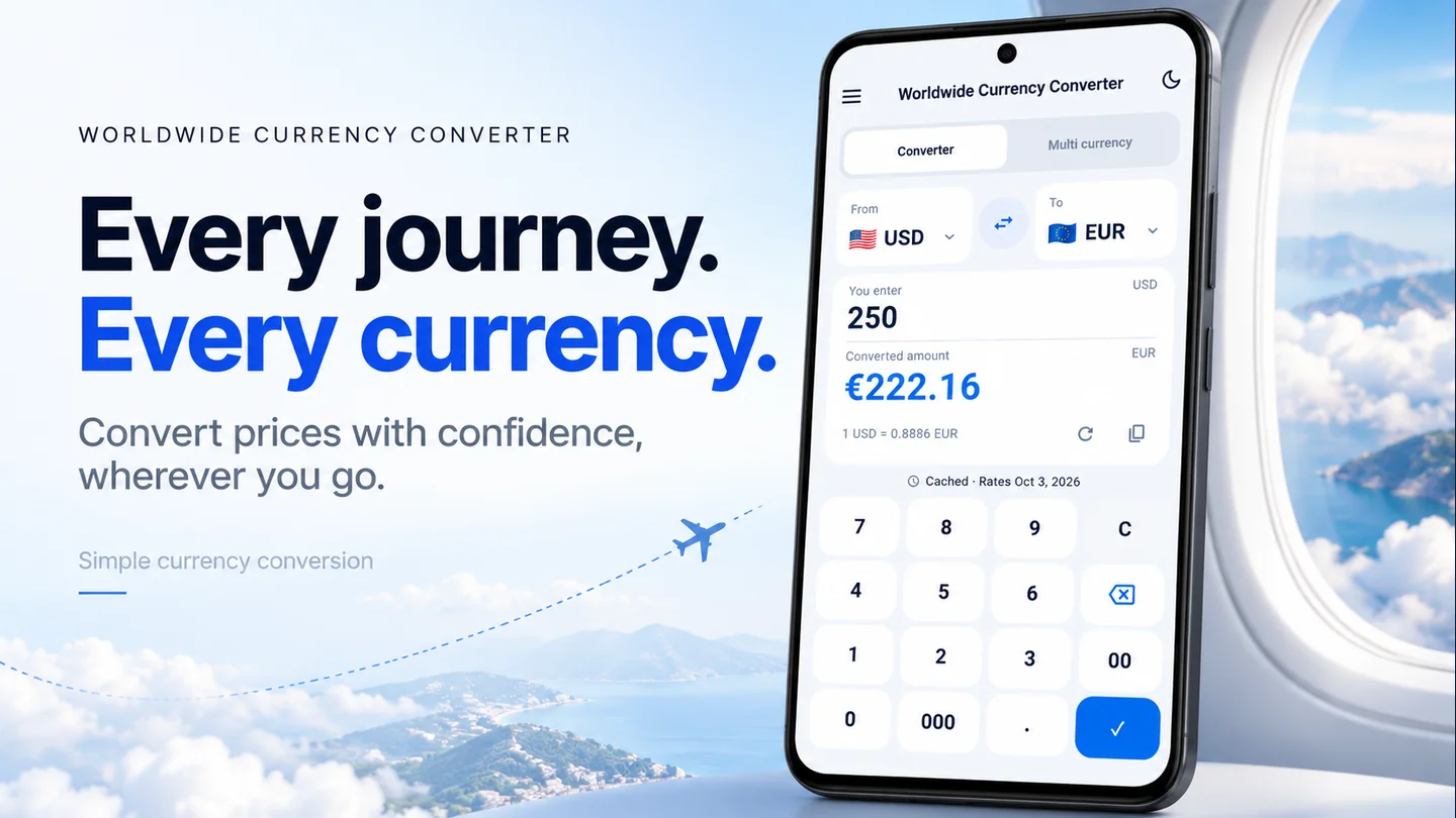 Travel preview showing the application in light mode