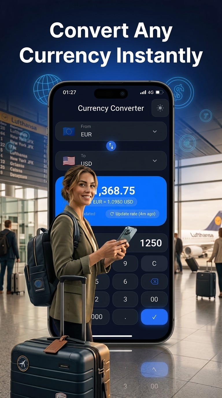 Convert any currency instantly — Worldwide Currency Converter app
